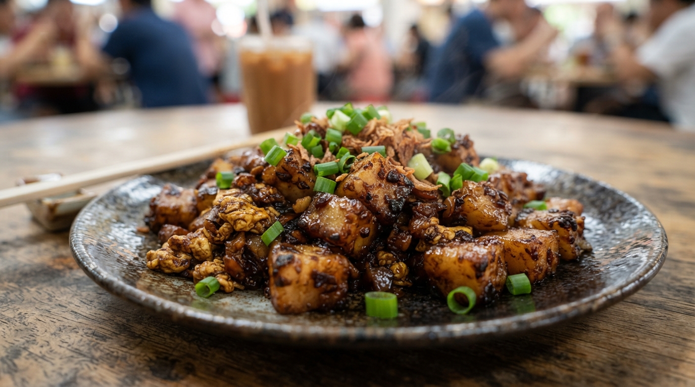 FRIED CARROT CAKE (CHAI TOW KWAY) RECIPE