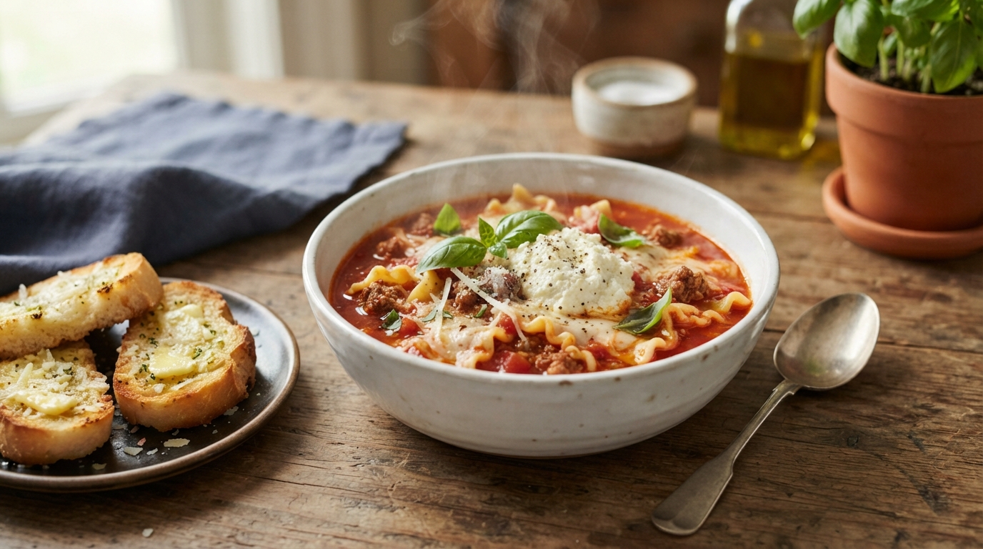 LASAGNA SOUP RECIPE
