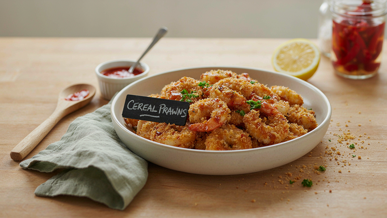 CEREAL PRAWNS RECIPE