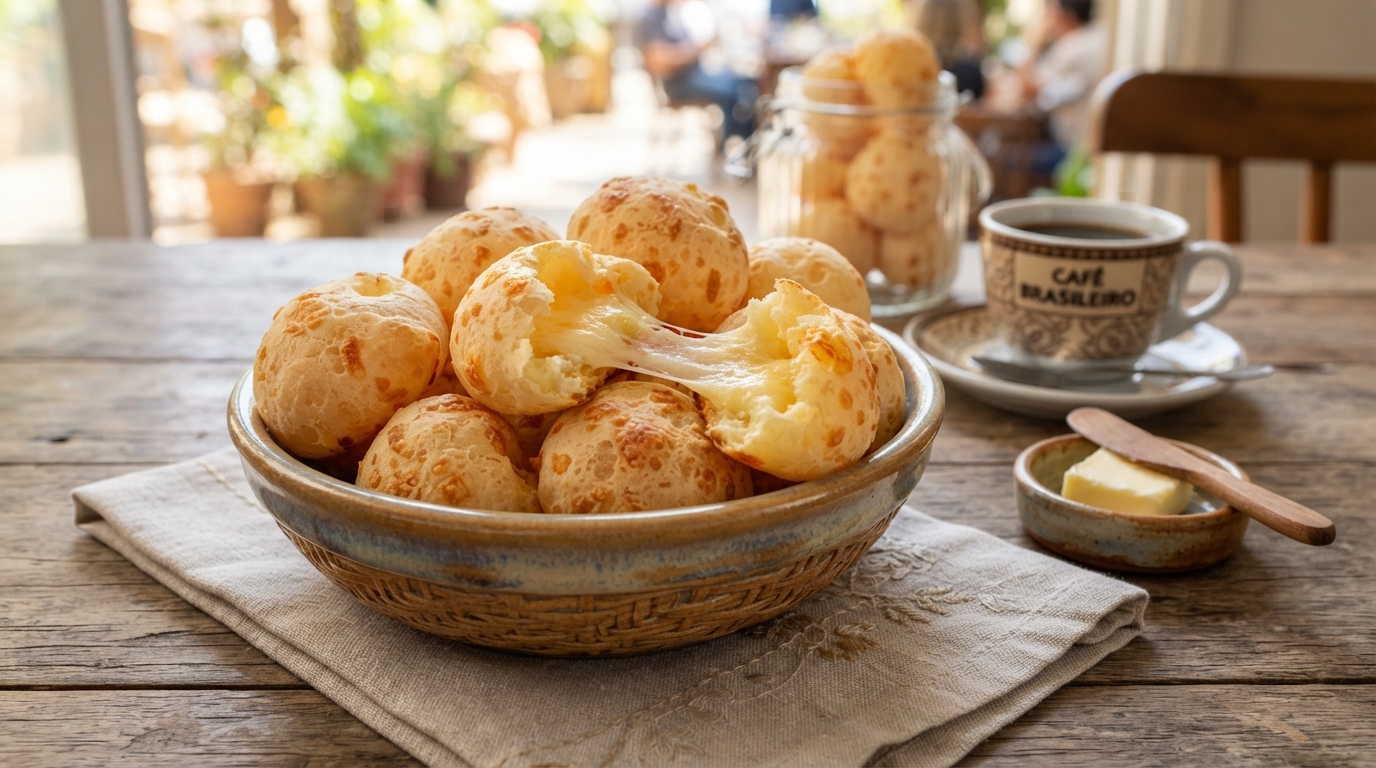 BRAZILIAN CHEESE BREAD RECIPE